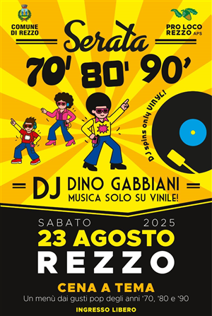 Serata 70' 80' 90'