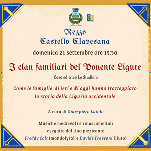 I clan familiari del Ponente Ligure